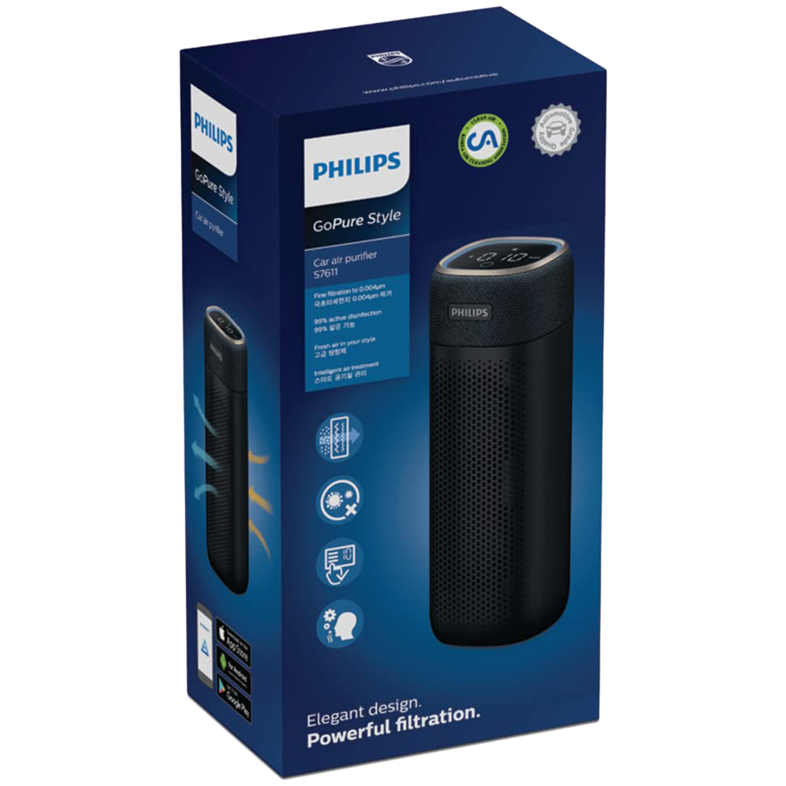 Philips car store air purifier